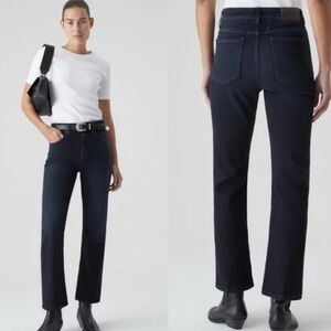 VGuC CLOSED Better Blue Baylin Straight Leg 26” inseam jeans Sz 27